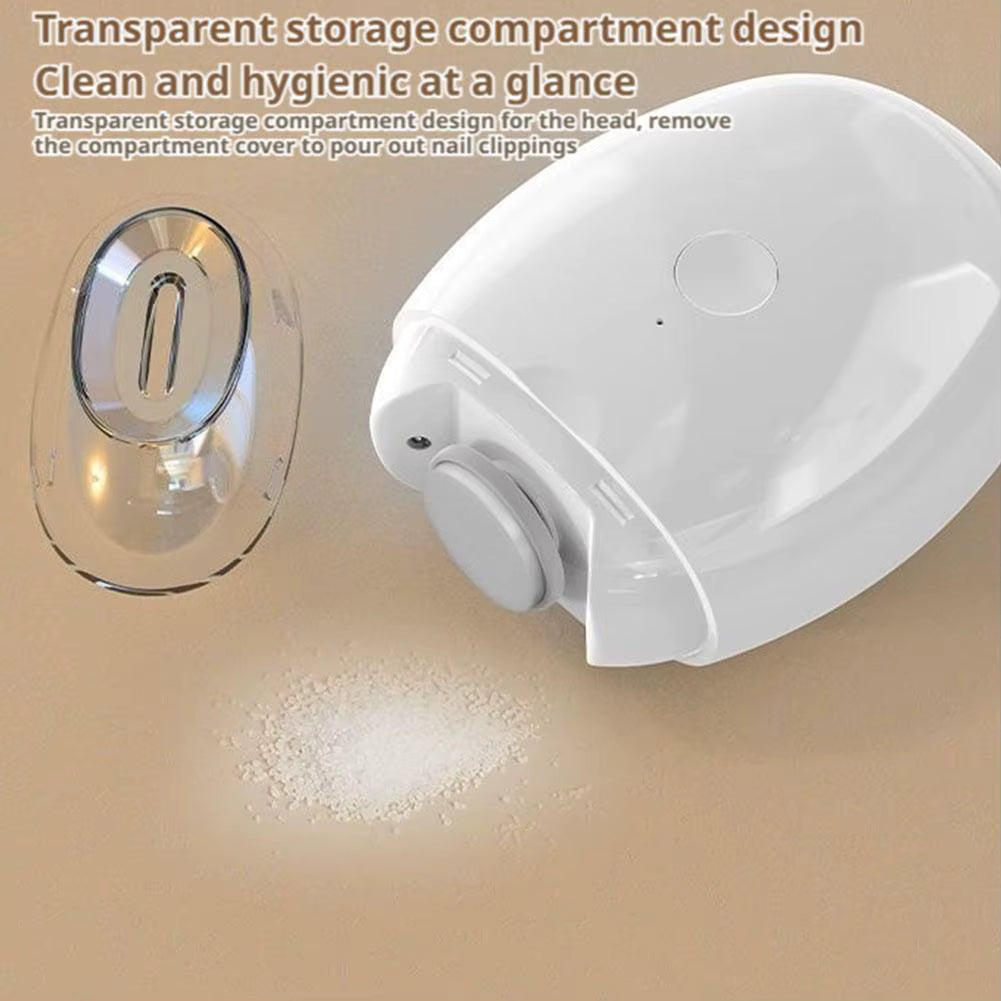 Electric Nail Clipper with LED Light