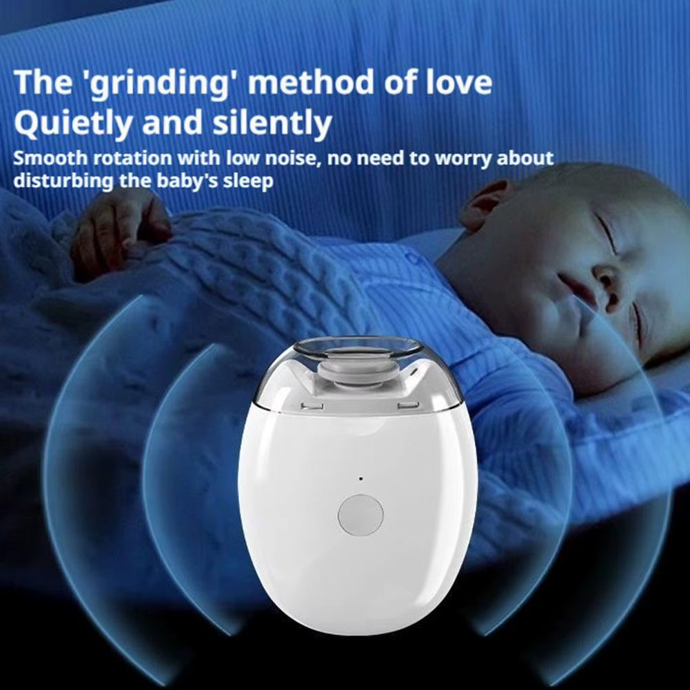 Electric Nail Clipper with LED Light