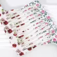 Floral Wide-Tooth Detangling Comb