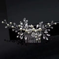Crystal Pearl Hair Comb