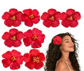 Caribbean Flower Hair Clips