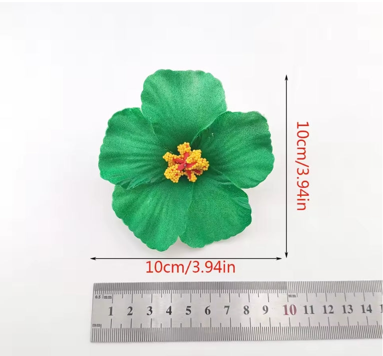 Caribbean Flower Hair Clips