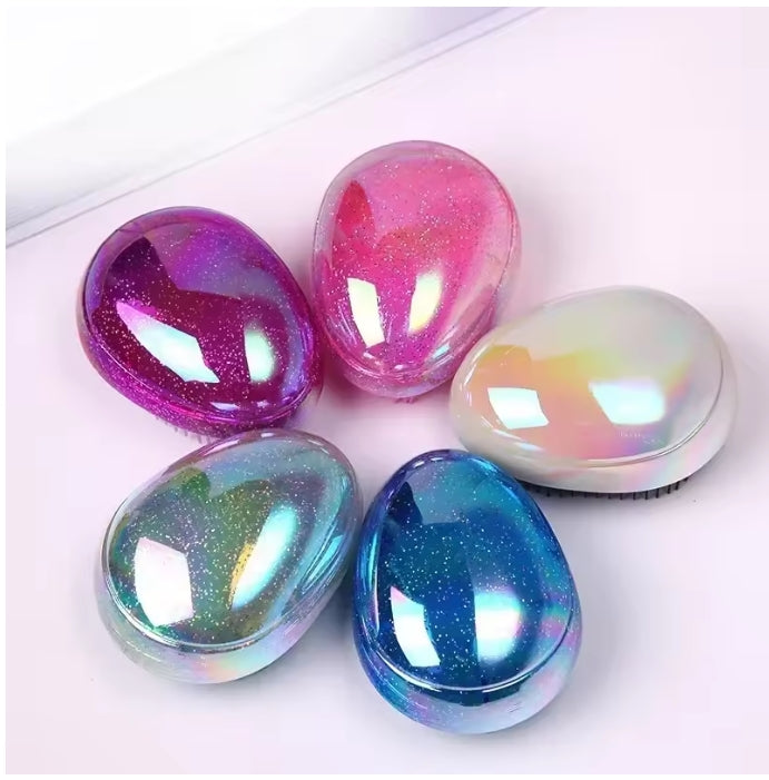 Egg-Shaped Detangling Scalp Massage Brush