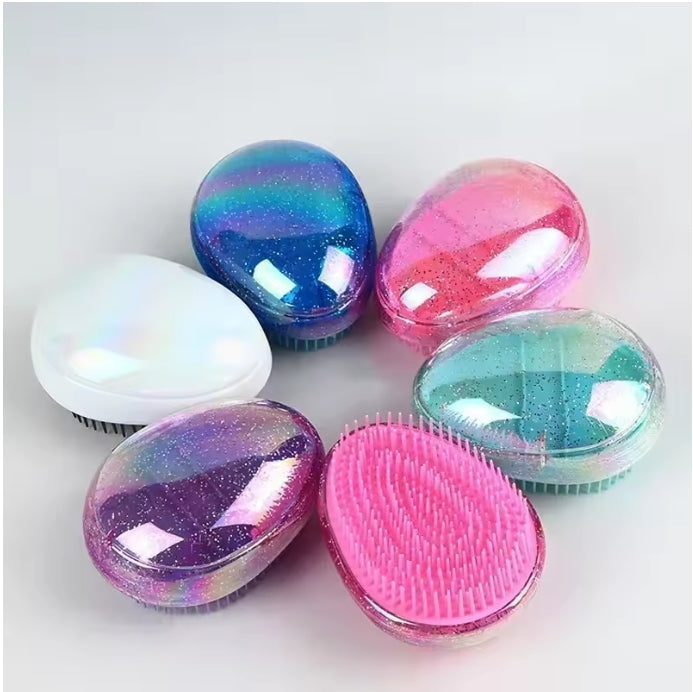 Egg-Shaped Detangling Scalp Massage Brush