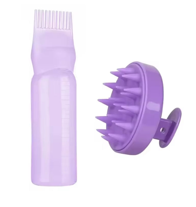 Silicone Scalp Massage Shampoo Brush