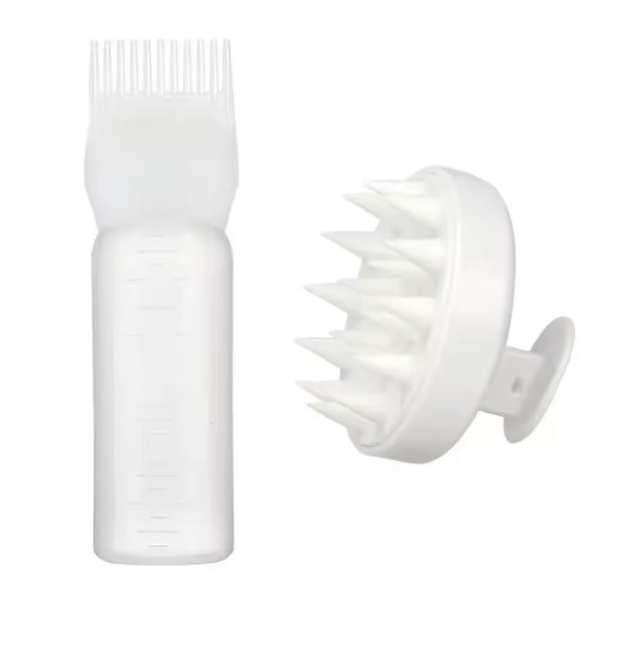 Silicone Scalp Massage Shampoo Brush
