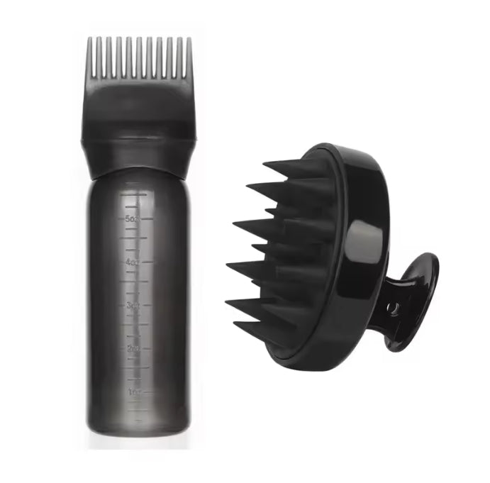 Silicone Scalp Massage Shampoo Brush