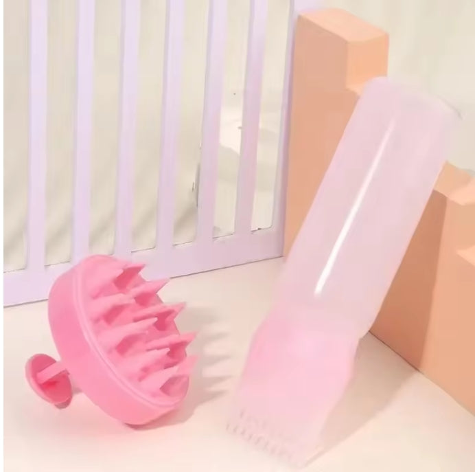 Silicone Scalp Massage Shampoo Brush