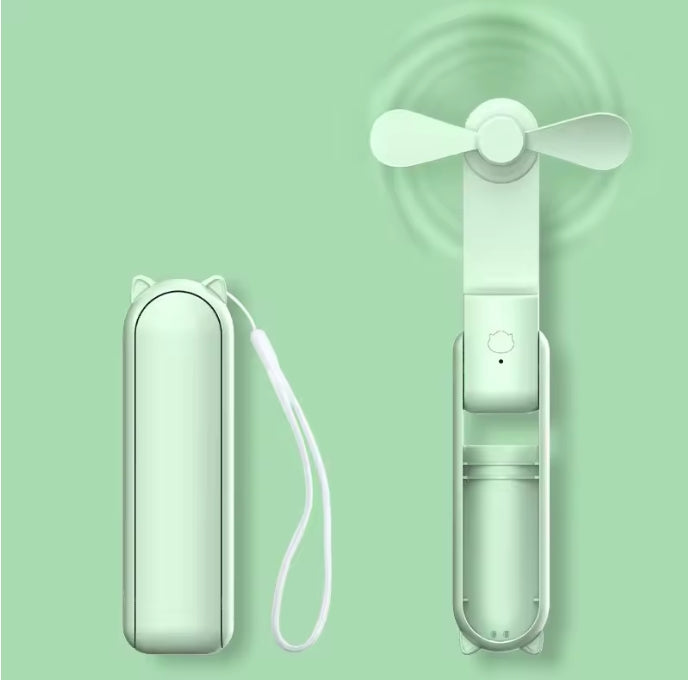 Foldable USB Rechargeable Mini Fan