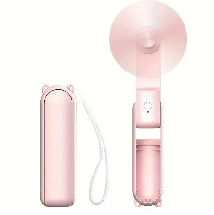 Foldable USB Rechargeable Mini Fan