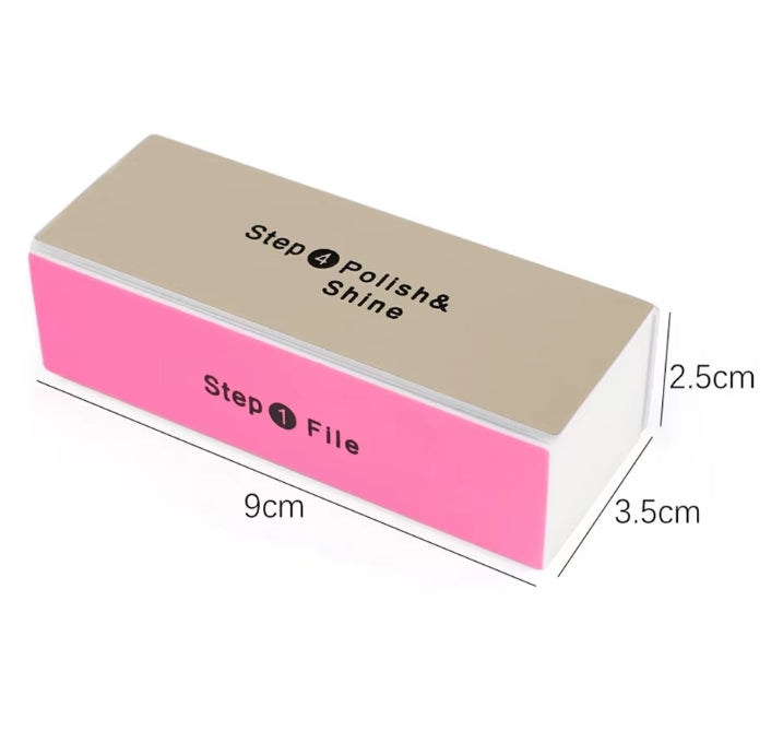 4-Way Nail Buffer Block Set (5 pcs)