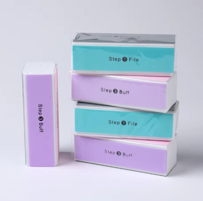 4-Way Nail Buffer Block Set (5 pcs)