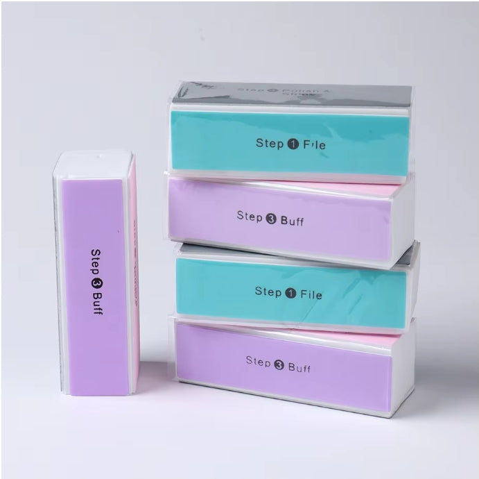4-Way Nail Buffer Block Set (5 pcs)