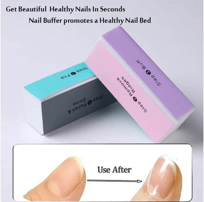 4-Way Nail Buffer Block Set (5 pcs)