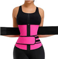 Waist Trainer & Sweat Trimmer Belt – Slimming Body Shaper