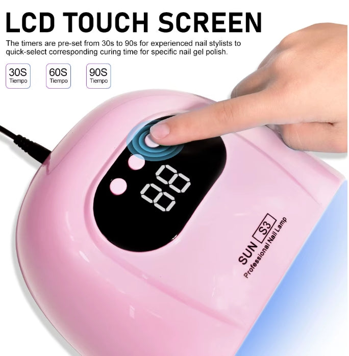 LED UV Nail Lamp with Motion Sensor & LED Display