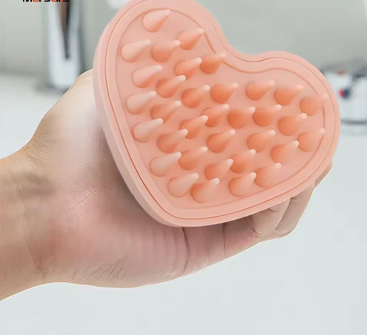 Heart Silicone & Brush Hair